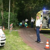 Aanrijding brommer/brommer Leidsevaart Voorhout