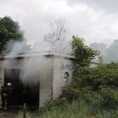 Gebouwbrand Prins Hendrikweg Noordwijk