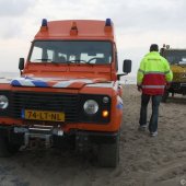 Inzet strand 24-06-2011 persoon onwel