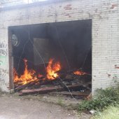 Gebouwbrand Prins Hendrikweg Noordwijk