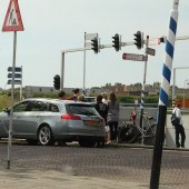 Ongeval op de Tulpstraat in Katwijk