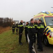 Auto te water Ir G Tjalmaweg N206 Oegstgeest