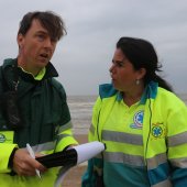 Oefening Springtij hulpdiensten op het strand