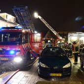 Middelbrand  Prins Bernhardstraat Voorhout