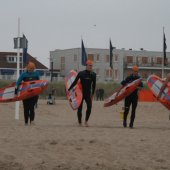 Reddingsbrigade oefend voor EK Life Saving Noordwijk