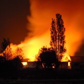 Zeer grote brand (Grip 1) Vinkenweg Rijnsburg (Foto update: 29-05)