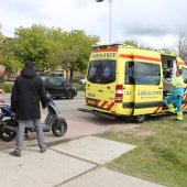 Ongeval Scooter met auto Beeklaan Noordwijk