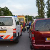 Ongeval auto/fiets Sportlaan Voorhout