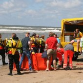 Grote zoekactie naar zwemmer Duindamseslag Noordwijk  (update)