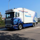 Truckrun 2015 rijdt door de Bollenstreek