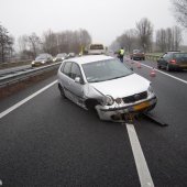 Eenzijdig ongeval A44 L 9.0 Sassenheim