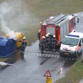 Containerbrand Parnassia Katwijk