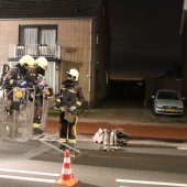 Woningbrand ontdekt door voorbijgangers 's Gravendamseweg Noordwijkerhout