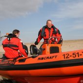 Kite uitrusting gevonden in zee Noordwijk