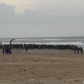 Sinterklaas komt aan in Katwijk