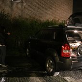 Auto brand volledig uit Westerhout Noordwijkerhout