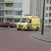 Reddingsactie strand Noordwijk