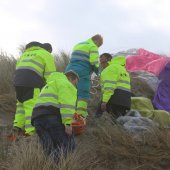 Grote hulpverleningsoefening strand afrit 29 Noordwijk