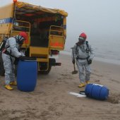 “Oefening Reddingsbrigade (NRB) en Brandweer Noordwijk”