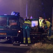 Auto op z'n kant Afrit N206 - Hoorneslaan Katwijk