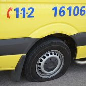 Ongeval letsel op de Torenvlietslaan in Valkenburg