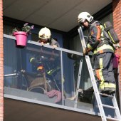 Buitenbrand Mozartlaan Voorthout