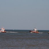 Blauwe vlag gehesen in Noordwijk door Prins Willem-Alexander