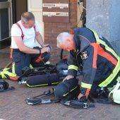 Kelderbrand Kanaalstraat Lisse