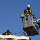 Gebouwbrand Schorrekruidweg/Wijnruitstr. Voorhout