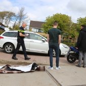 Ongeval Scooter met auto Beeklaan Noordwijk