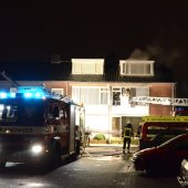 Middelbrand  Prins Bernhardstraat Voorhout