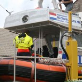 Melding surfuitrusting gevonden voor de KNRM Noordwijk