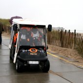 Intocht Sinterklaas met zijn zwarte Pieten in Noordwijk