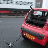 5 voertuigen botsen tegen elkaar A44 12,5 Sassenheim