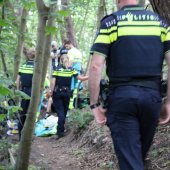 Mountainbiker gewond Randweg Noordwijk