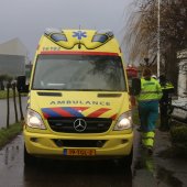 Auto te water Berg en Daal Voorhout