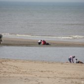 Vrouw valt van Paard Langevelderslag Noordwijk