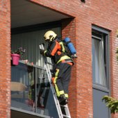 Buitenbrand Mozartlaan Voorthout