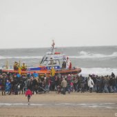 Sinterklaas komt aan in Katwijk