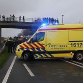 Zwaar ongeval Ir. G. Tjalmaweg N206 Valkenburg