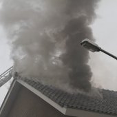 Grote brand Nassaudreef Katwijk (foto update)