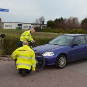 Ongeval auto/fiets kruising Teylingerlaan N443/Oude Herenweg Voorhout