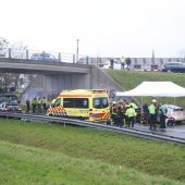 Zwaar ongeval Ir. G. Tjalmaweg N206 Valkenburg