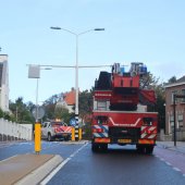 Brandweer rukt uit voor kapotte verkeersbord Oude Zeeweg