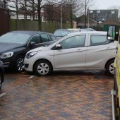 Flinke schade na parkeer ongeval Campus Noordwijkerhout