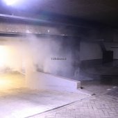 Kleine brand in parkeer garage Binnenweg Noordwijk