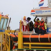 Intocht sinterklaas en zwarte pieten