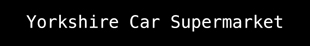 Yorkshire Car Supermarket logo