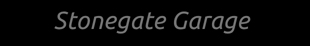 Stonegate Garage logo