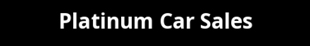 Platinum Car Sales logo